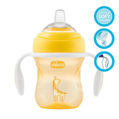 Hrneček učící Transition s držadly 200 ml, 4m +