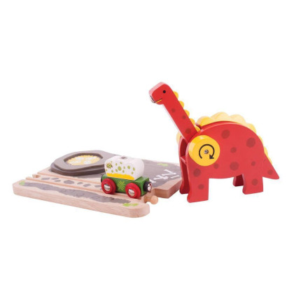 Dinosauří jeřáb Bigjigs Rail