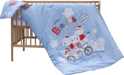 Dětská postýlka s kompletní výbavou 120 x 60 cm - Uly Scarlett