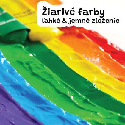 Prstové barvy na cesty 12 ks Jarmelo