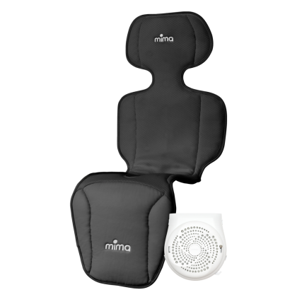 Chladicí podložka do kočárku s větráním a Hepa filtrem Flo Black Mima