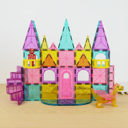 Magnetická stavebnice Castle DLX 48 dílů