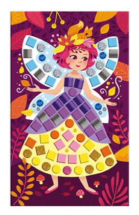 Mozaika Princezny a víly Maxi 5+ Janod Atelier