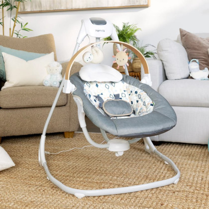 Houpačka pohupující hudební Parker™ 0 m+, do 9 kg Ingenuity