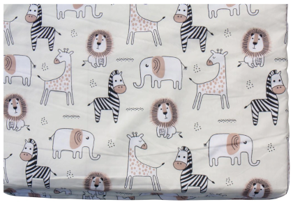 Matrace do postýlky Scarlett Zebra 120 x 60 x 5,2 cm - béžová