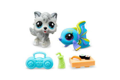 Littlest Pet Shop 2 figurky - 6 druhů