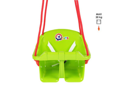 Houpačka Baby plast nosnost 20kg 4 barvy 36x30x29cm