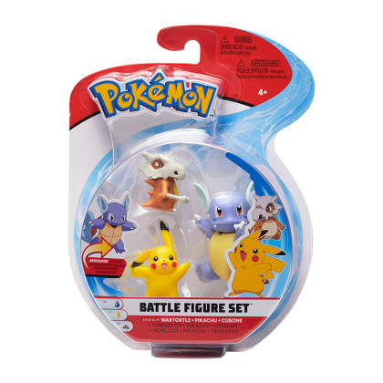 Pokémon figurky, 3-pack