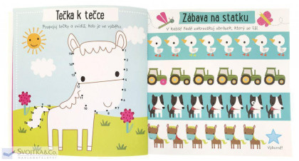 Svojtka Na statku - aktivity s pěnovými samolepkami