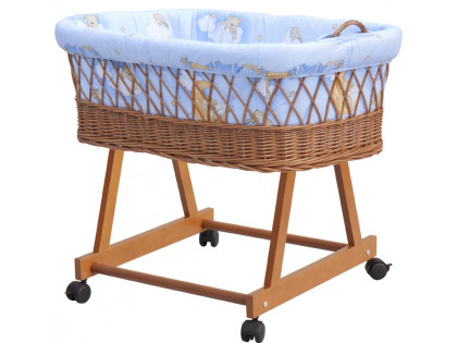Proutěný košík na miminko Scarlett Mráček