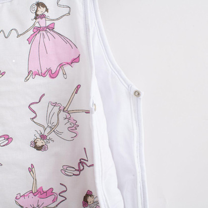 Kojenecký spací pytel s výplní New Baby Ballerina Bella Vel. 6-12 m