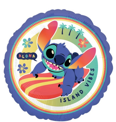 Kruh Stitch 43 cm - fóliový balónek
