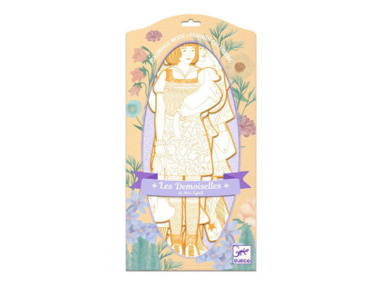 Módní omalovánky Scout & friends Djeco