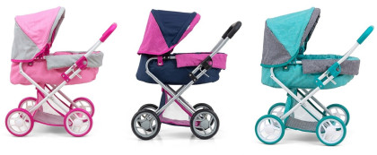 Dětský kočárek pro panenky Alice Prestige Milly Mally