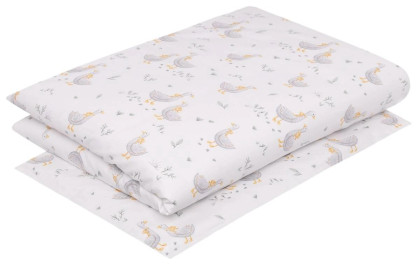 Sada povlečení 2dílné 100 x 135 cm Husy Infantilo