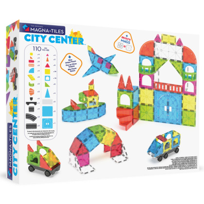 Magnetická stavebnice City Center 110 dílů