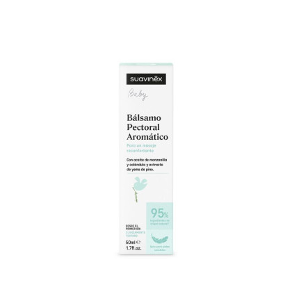 Balzám na hrudník pro uvolnění hlenů 50 ml Suavinex