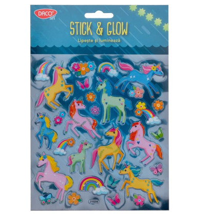 Svítící samolepky 