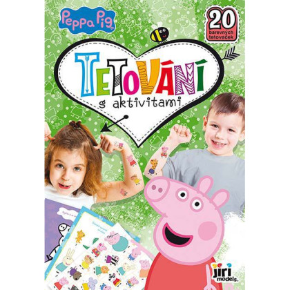 Tetování s aktivitami Prasátko Peppa