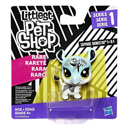 Littlest Pet Shop Jednotlivá zvířátka SAPPHIRE RHINOSTAR