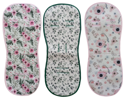 Letní vložka do kočárku proti pocení z 3D síťoviny