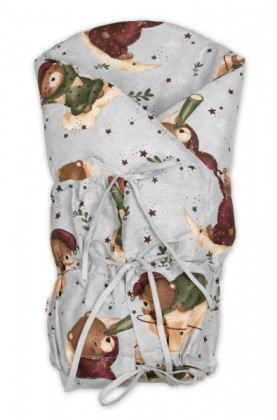 Klasická retro zavinovačka šněrovací s výplní Baby Nellys