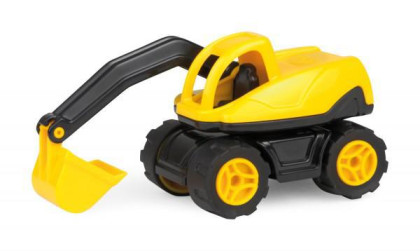 Auto Workies bagr plast 13cm