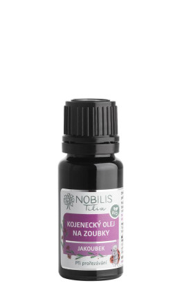 Kojenecký olej na zoubky Jakoubek 10 ml Nobilis Tilia