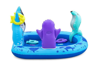 Nafukovací hrací centrum Polar Pals, 1,34 m x 1,31 m x73 cm