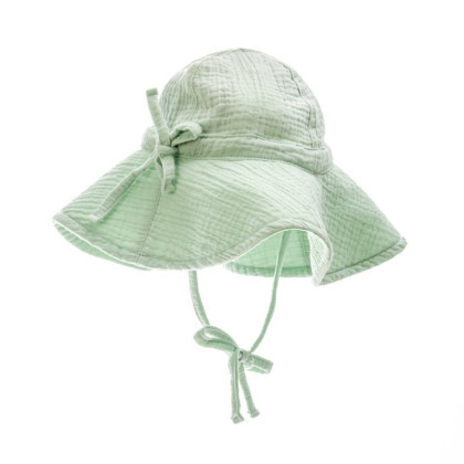 Bio mušelínový klobouček Mint T-tomi