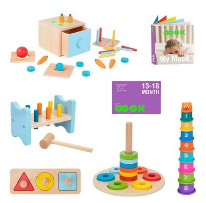 Edukační box Midi 13–18 měsíců 6 ks