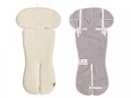 Vložka do autosedačky 9-36 kg z merino beránka a bavlny