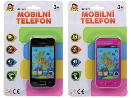 Mobilní telefon na baterie 11 cm