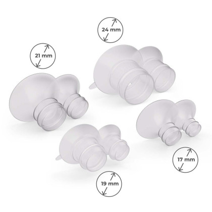 Odsávačka mateřského mléka Double Hands-free Gentle Flow Kinderkraft