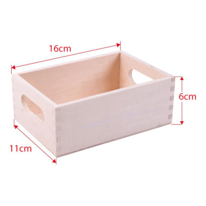 Dřevěná krabička na potraviny Bigjigs Toys