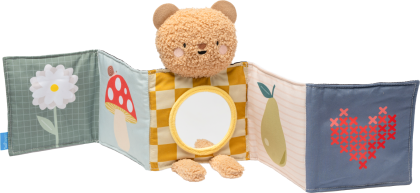 Medvídek plyšový s knížkou Snuggle Bear Taf Toys