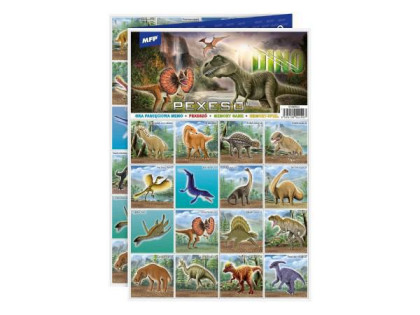 Pexeso papírové Dinosauři