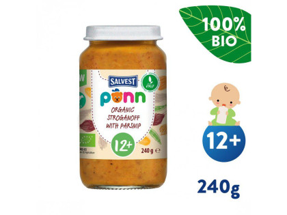 Salvest Ponn BIO Hovězí stroganov s pastinákem (240 g)