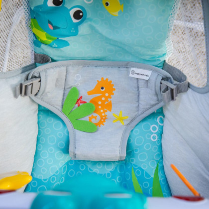 Lehátko hudební vibrační se světly Kick to It Neptune do 9 kg Baby Einstein
