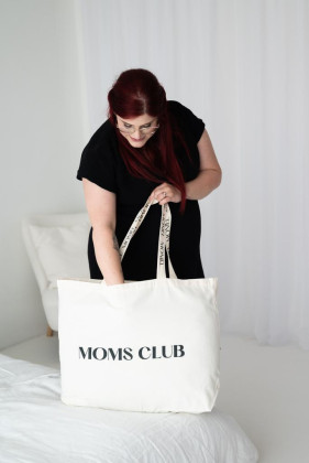 Mateřská maxi taška na rameno Moms Club Moniel