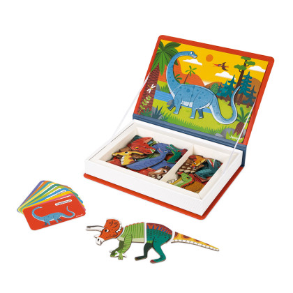 Magnetická kniha Magnetibook Dinosauři Janod