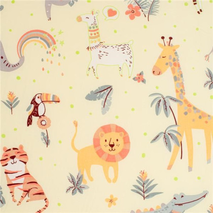 Dětská pěnová matrace New Baby Basic 120 x 60 x 5 cm Zoo