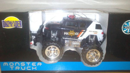 Monster Truck R/C - na dálkové ovládání POLICIE