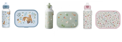 Svačinový set (láhev 400 ml+box) Little Dutch