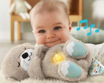 Fisher Price Zklidňující vydra s melodiemi FCX66