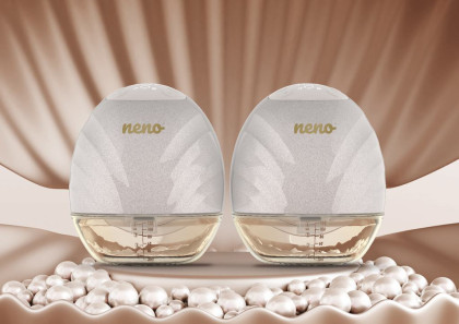 Odsávačka mateřského mléka duo elektrická handsfree Perla Twin neno