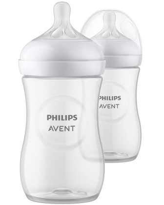 Láhev Natural Philips Avent Response 260 ml, 1m+, 2 ks