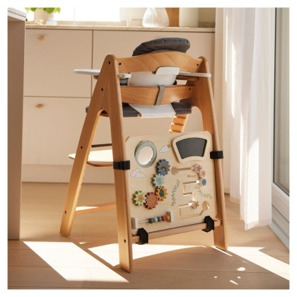 Aktivity centrum Play board na dřevěné židličky Alpha+/Beta+/Arketa Hauck