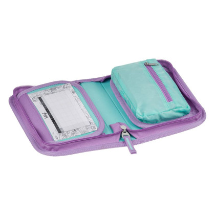Školní penál jednopatrový Lavender Baagl