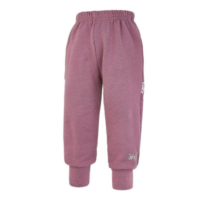 Tepláky smyk kapsa Outlast® Fialová